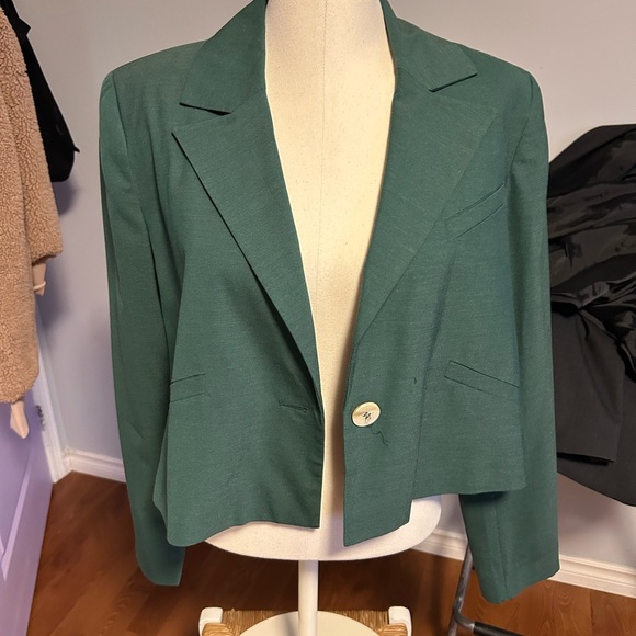 Ganni Dark Green Trousers and blazer - Picture 15 of 16
